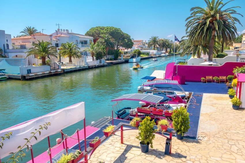 Cn1-Zona Chic Club Nautico, Clima, 5 Minutos Andando De La Playa, Centro, Restaurantes Daire Empuriabrava Dış mekan fotoğraf